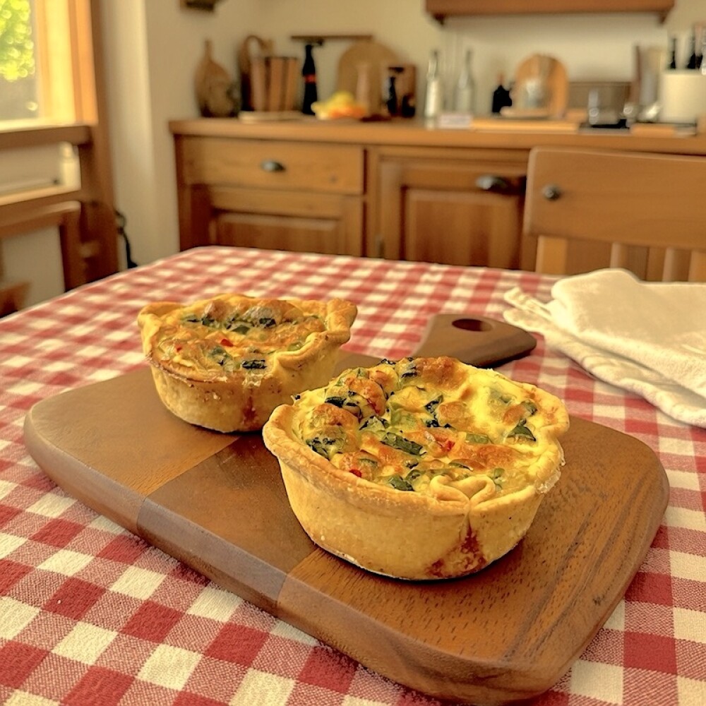 Quiche de Puerro Quiche de Puerro