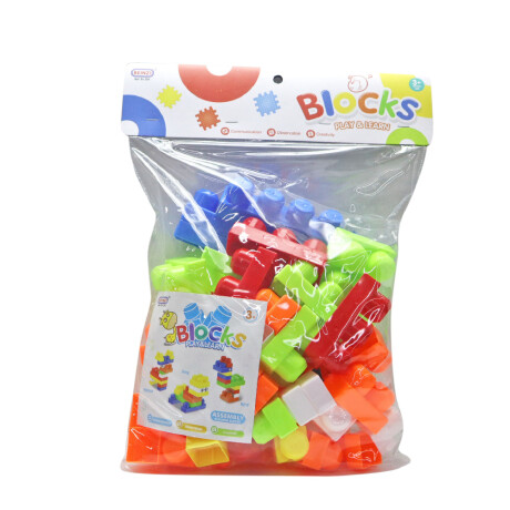 Bloques X62 Pzas En Bolsa Pvc 0464 Bloques X62 Pzas En Bolsa Pvc 0464