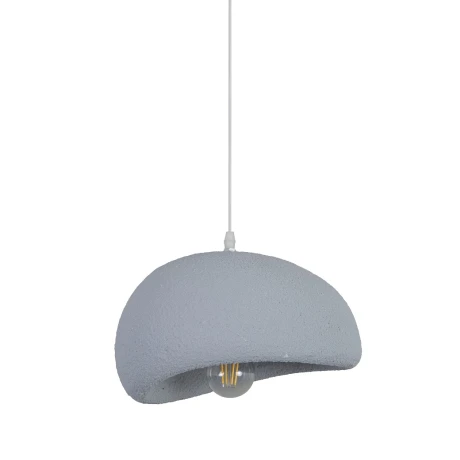 Colgante En Poliestireno Para Techo Incluye Cable 30 Cm Gris