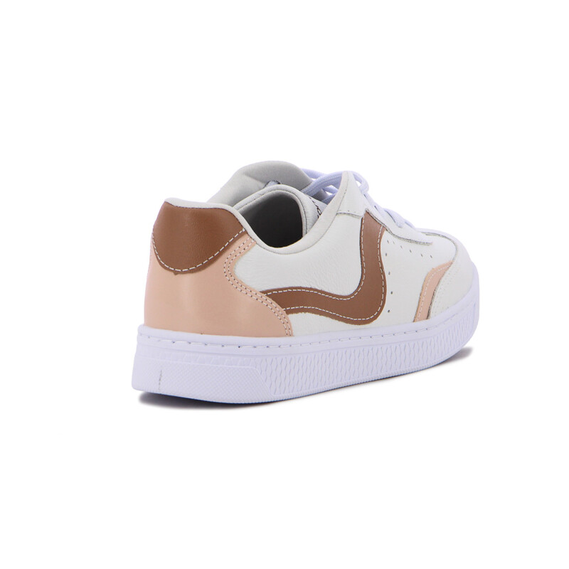 Comfortflex Calzado Deportivo Dama Acordonado - Blanco Blanco