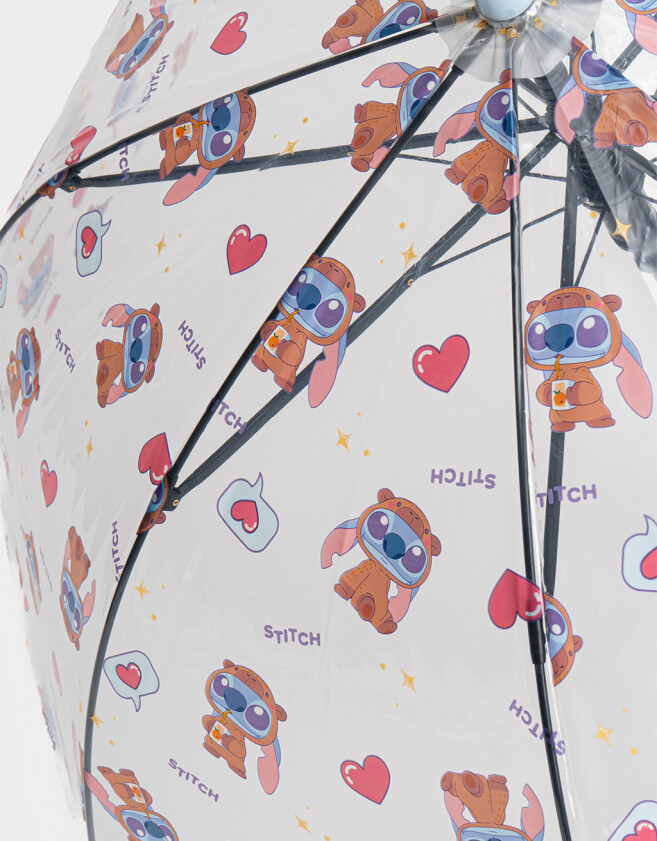 Paraguas Largos Paragüas "stitch Capybara" - Blanco Crudo