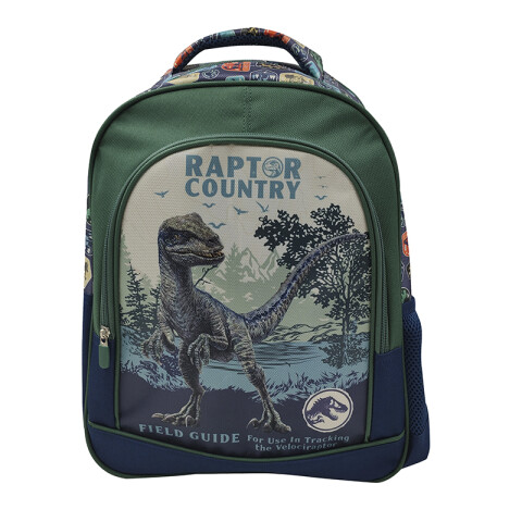 Mochila Infantil Jurassic World Grande 40 x 30 cm U