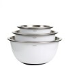 Set de 3 Bowls OXO - Acero Inoxidable Blanco Set de 3 Bowls OXO - Acero Inoxidable Blanco