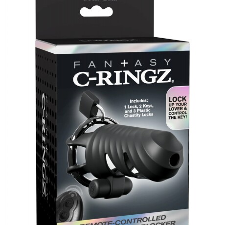 Fantasy C-Ringz Remote Vibrating Cock Blocker Fantasy C-Ringz Remote Vibrating Cock Blocker