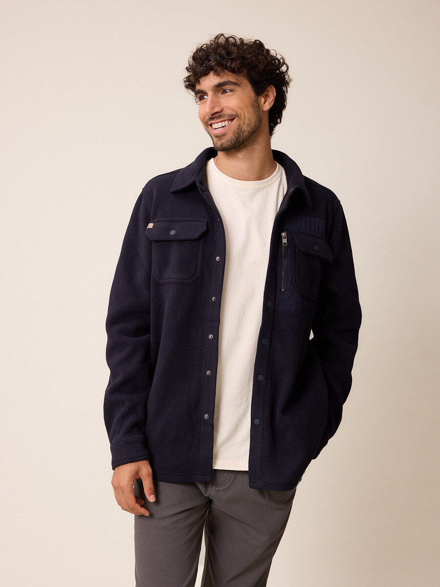 SOBRECAMISA TILOE POLANCO - Azul 