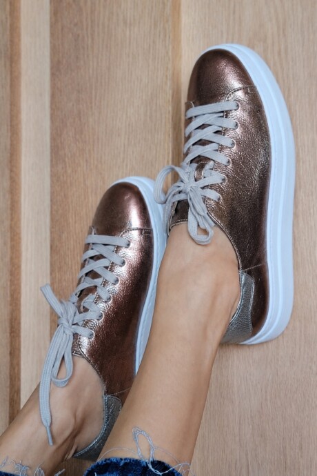 Zapatilla Aline Bronce