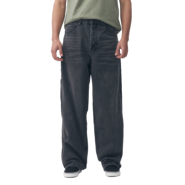 Quiksilver Jeans Carpintero Hombre - Negro Negro