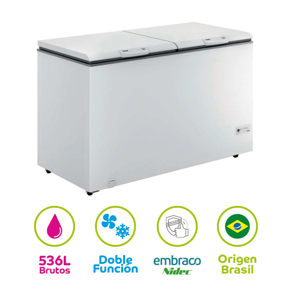 Freezer Horizontal Consul Chb53lbdwx 536l FREEZER HORIZONTAL CONSUL CHB53LBDWX
