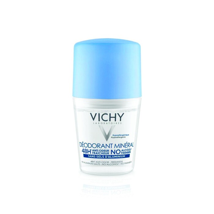 VICHY DEODORANT MINERAL ROLLON UNID. X 5 única
