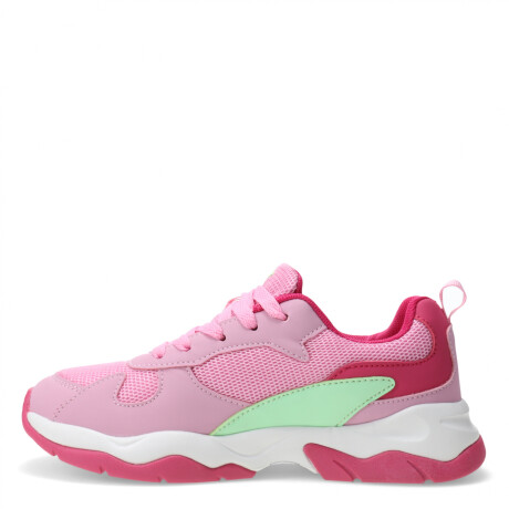 Championes de Niños Umbro Orbit Rosado - Fucsia - Verde