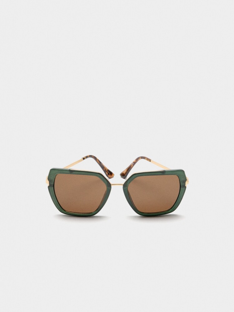 Gafas De Sol De Mariposa verde