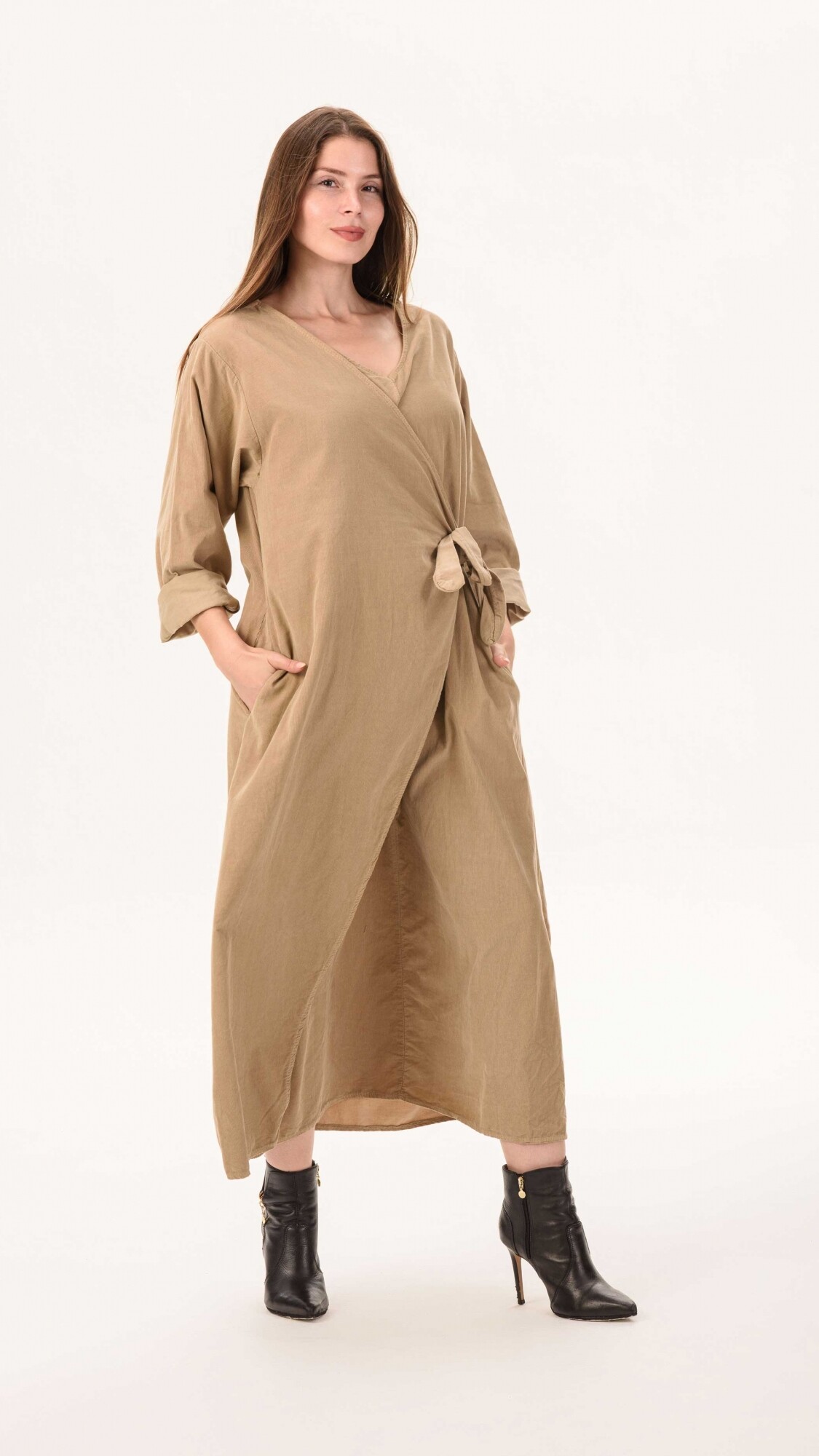 Vestido Asti beige