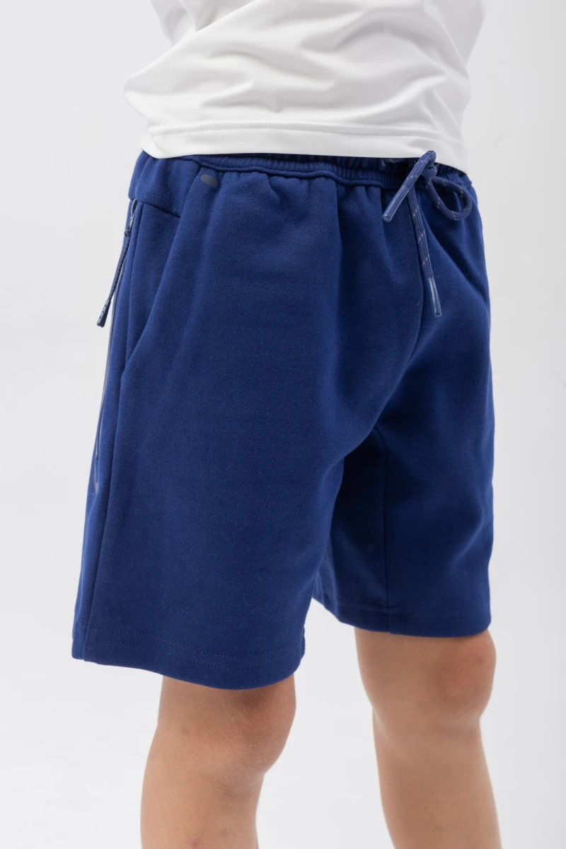 Short Menpi Alta Calidad Moda Niño Deportivo Azul - S/C 