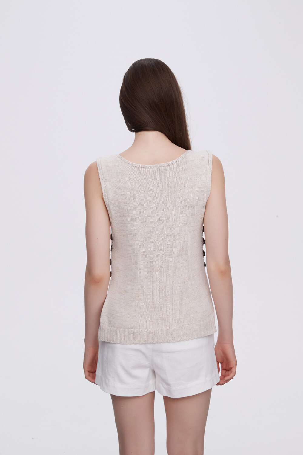 Musculosa Metrical Crudo / Natural