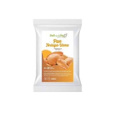Mezcla para pan tortuga o viena 430gr. Mezcla Pan Tortuga Deliforlife