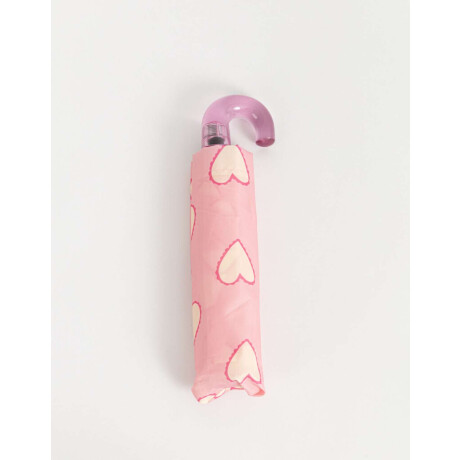 Paraguas Corto ''In My Romance Era'' Rosa Claro