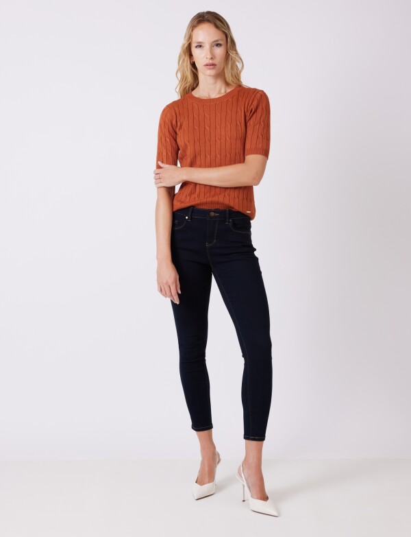 Jean Skinny Ankle MARINO