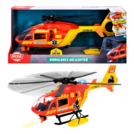 Helicóptero 14 3/16 pulgadas luces y sonidos Helicóptero 14 3/16 pulgadas luces y sonidos