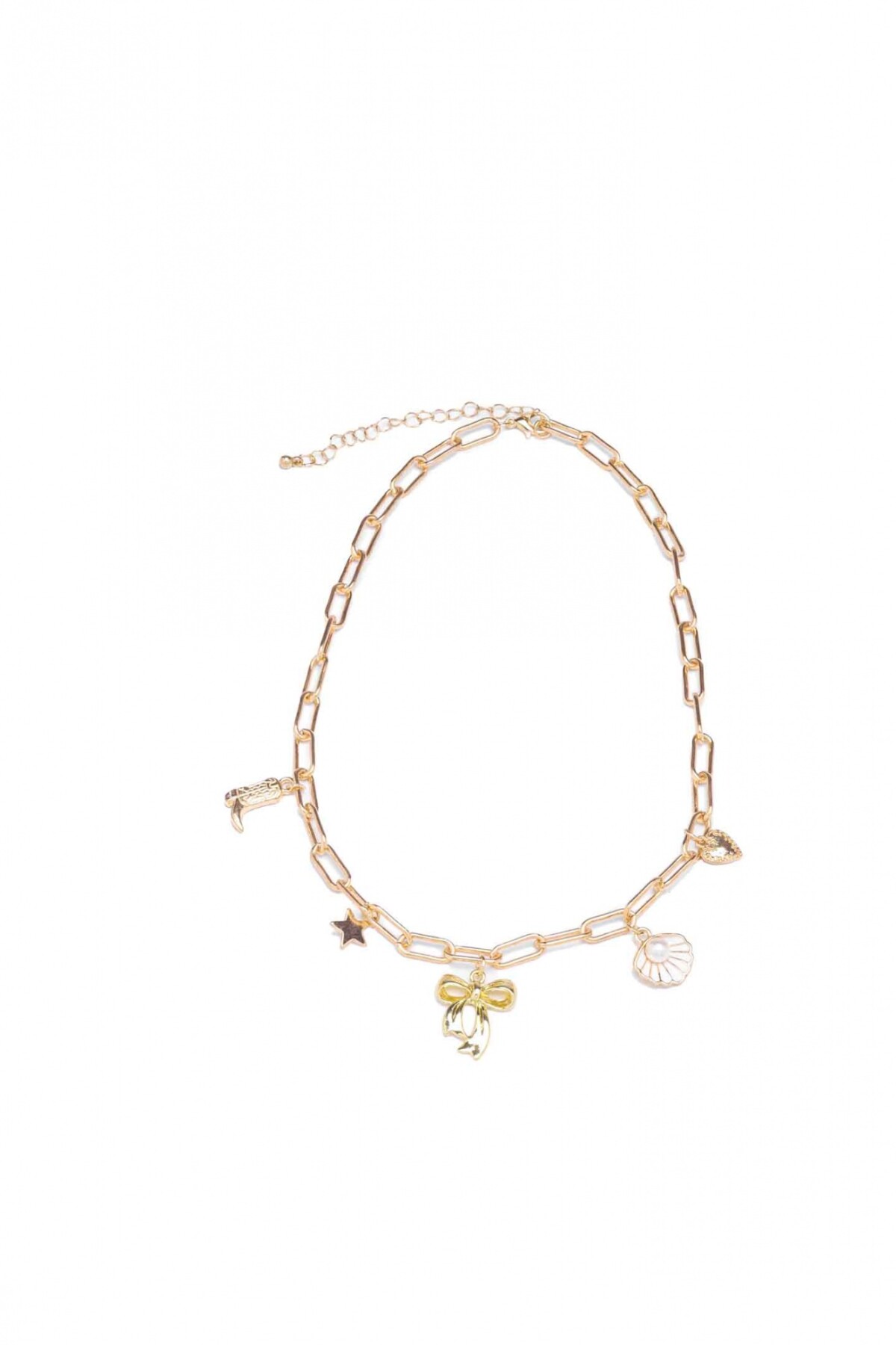 Collar Dijes Dorado