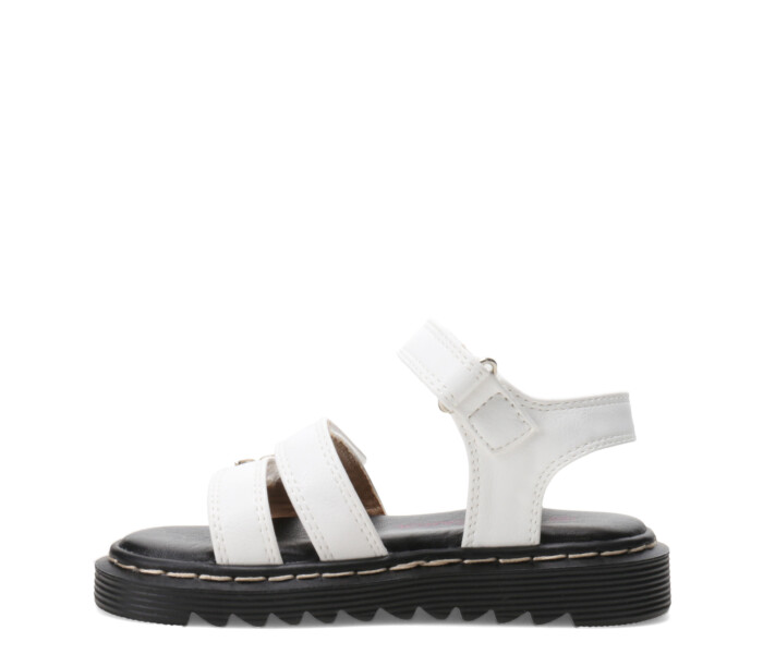 Sandalia TARK con flores White