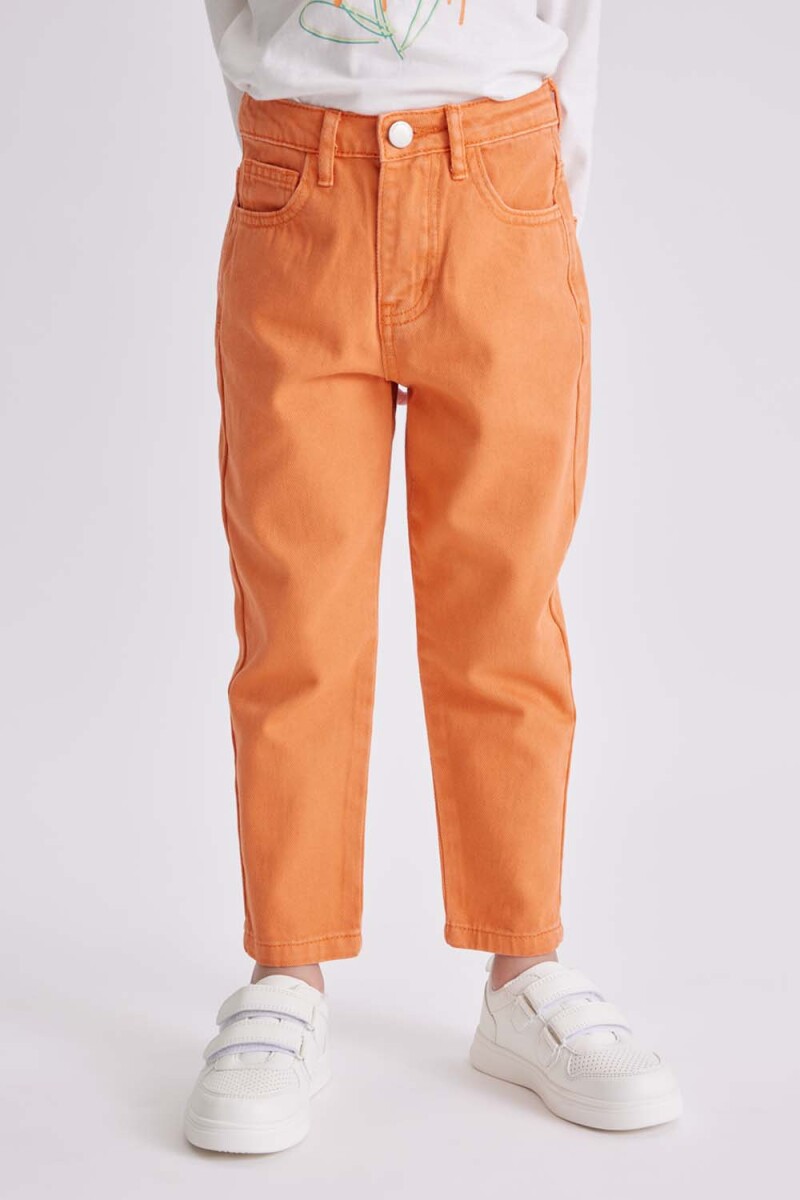 Pantalón de jean slouchy Durazno
