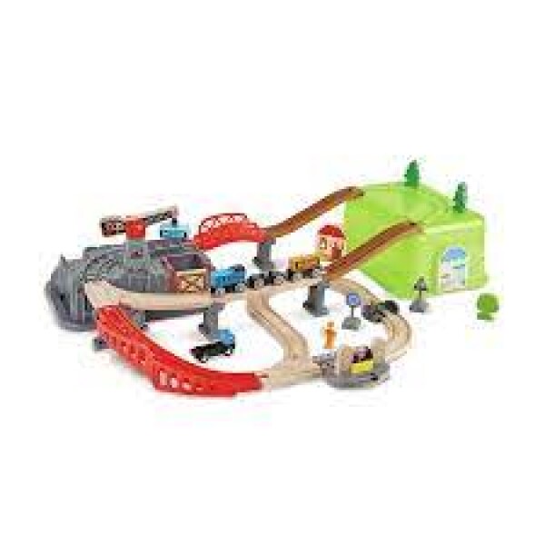 Pista tren en balde montaña HAPE Pista tren en balde montaña HAPE