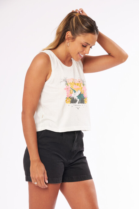 MUSCULOSA BRILLA RUSTY Blanco