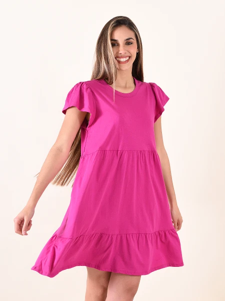 VESTIDO KENIA MAGENTA