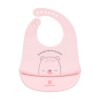 Babero silicona KIKKABOO rosa