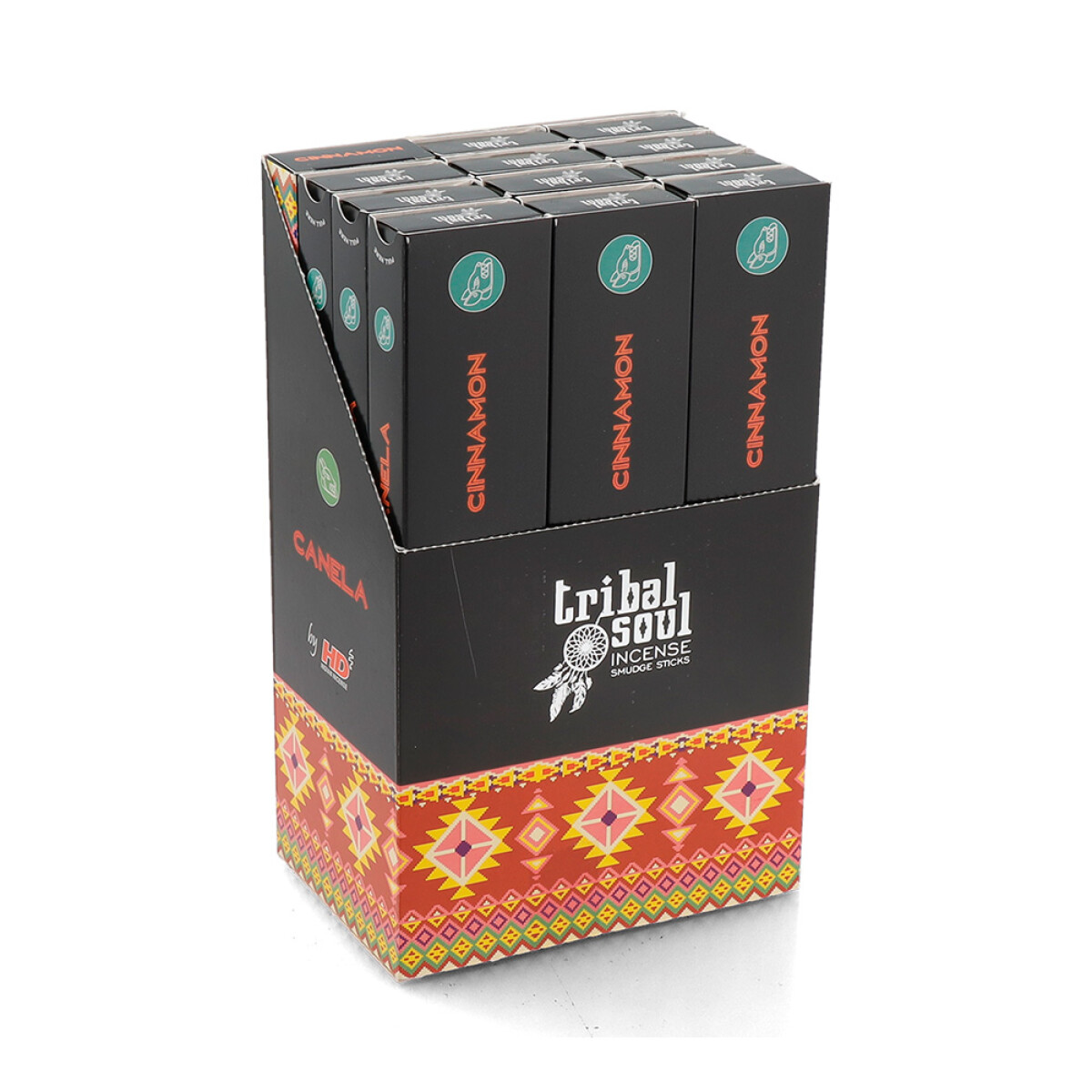 INCIENSO HARI DARSHAN TRIBAL SOUL CAJA X12 - Canela 