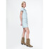 BTTN THRU SHIFT MINI DRESS- LT PERETTI LIGHT WASH