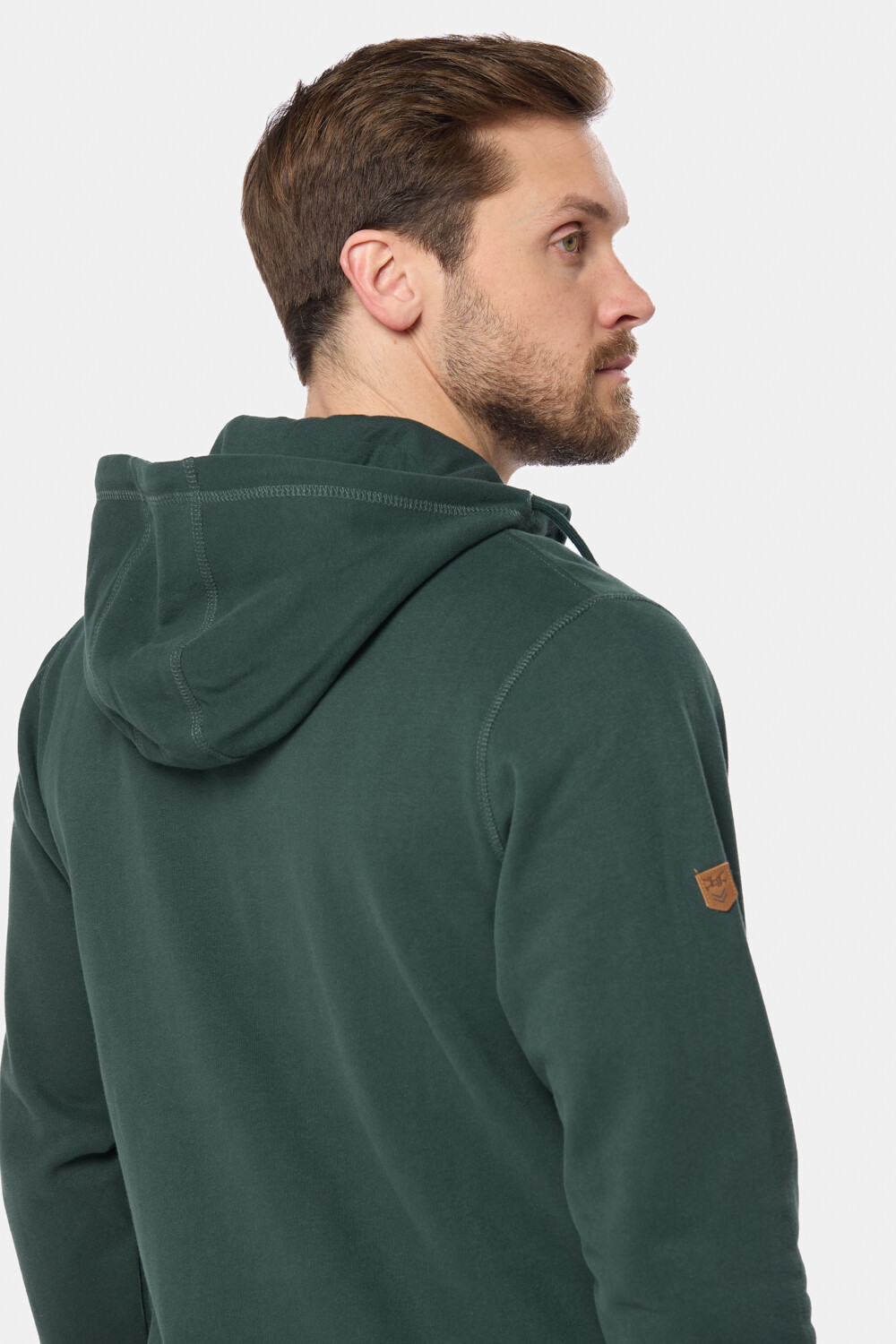 CANGURO CON CIERRE Y CAPUCHA Verde