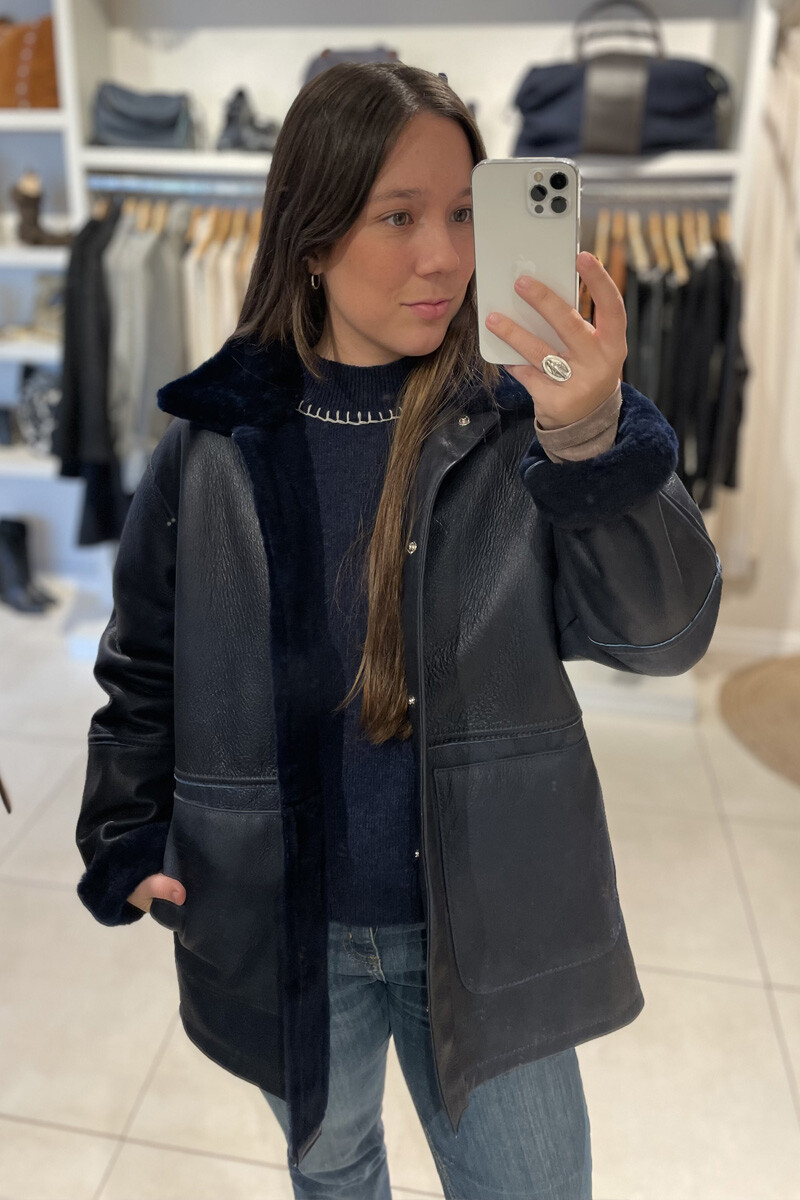 Camisa andina - Azul 