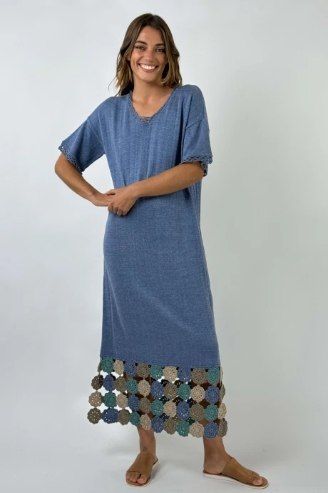 VESTIDO SAPHYRA azul s/m