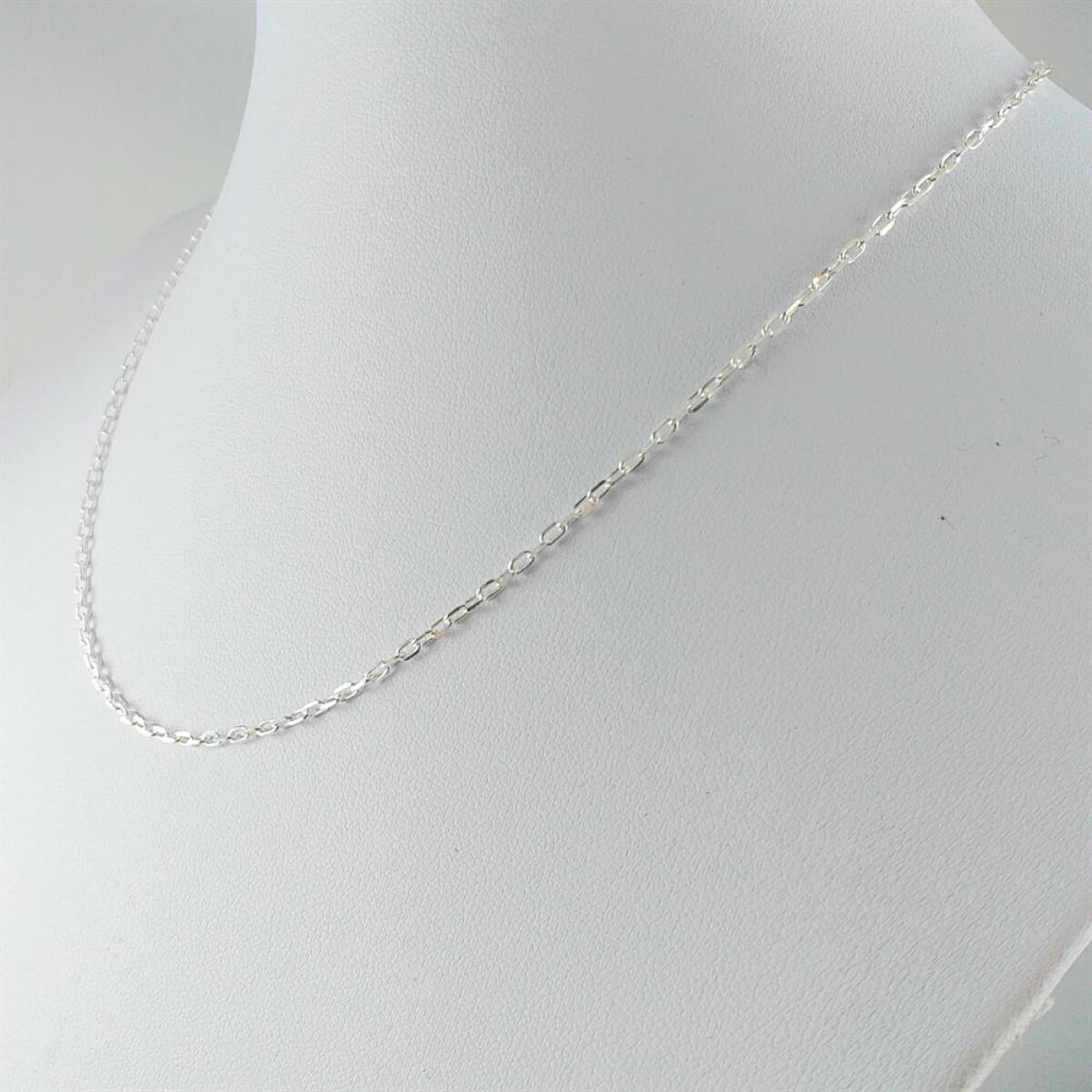 Cadena de plata 925. Modelo, FORCET, 40 cm 