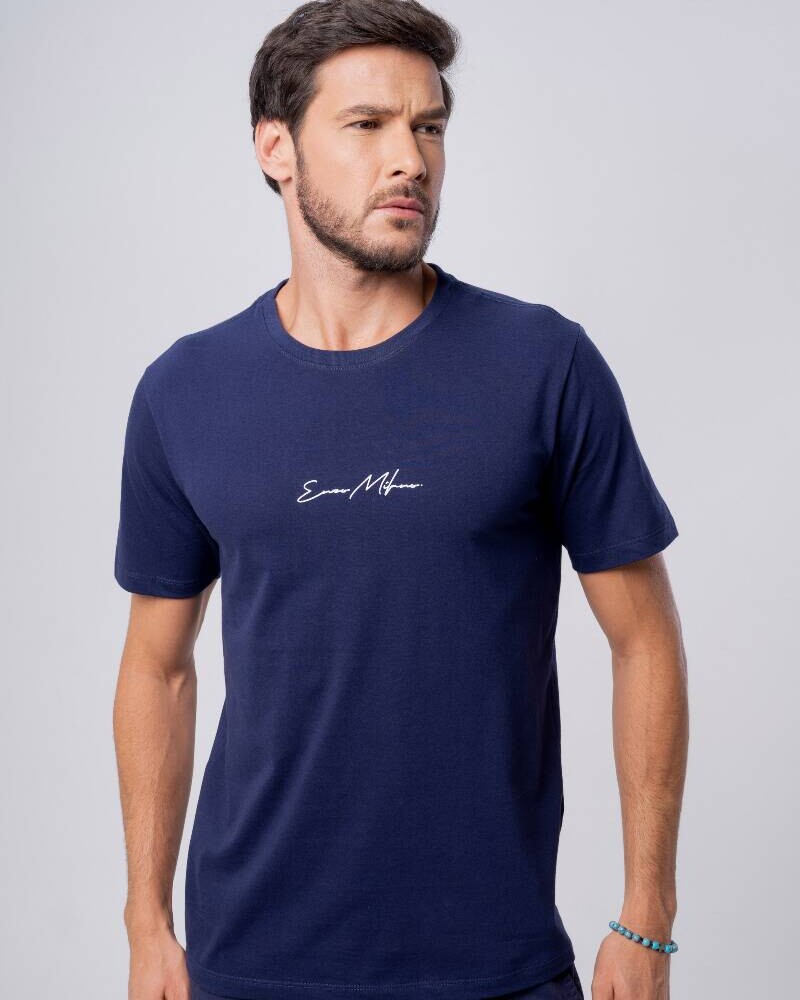 CAMISETA AZUL MARINO Azul