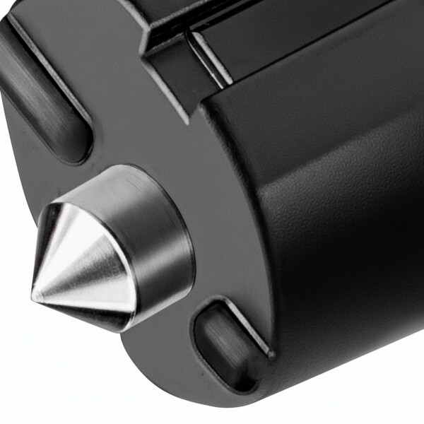 Mini Martillo Seguridad Autos Llavero Rompe Vidrios Ventanas Color Verde