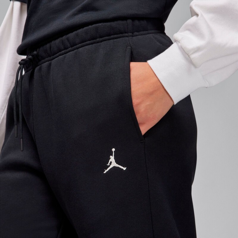 Pantalón Jordan Broklyn Fleece de Mujer Negro