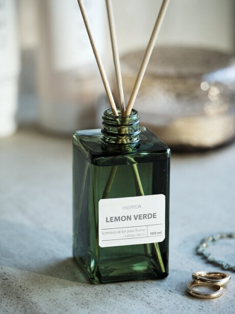 Difusor de varillas ENERYDA limón verde 100ml Difusor de varillas ENERYDA limón verde 100ml