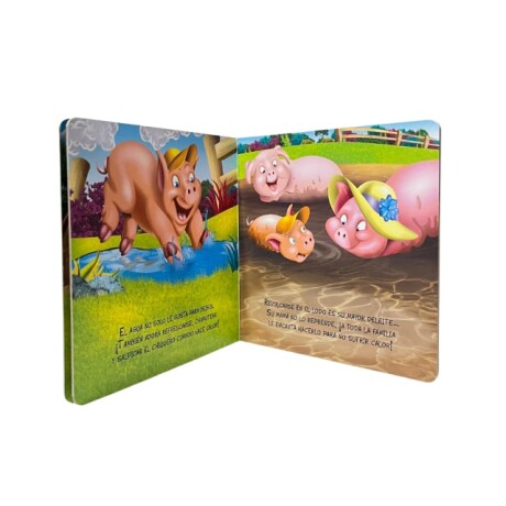 Libro Coleccion "Mis Amiguitos de la Granja" El Cerdo Ringo