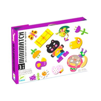 Juego de Cartas Minimatch Djeco Juego de Cartas Minimatch Djeco