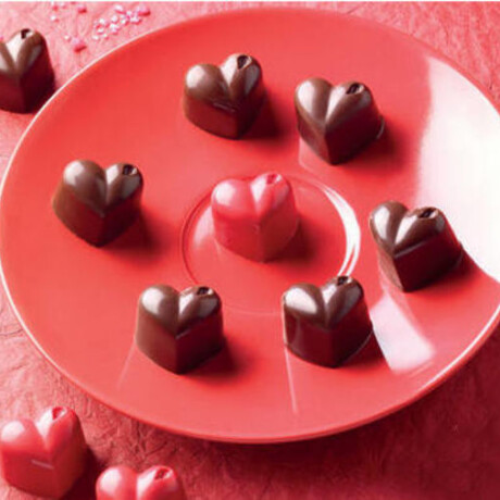 Molde bombones corazones Molde bombones corazones