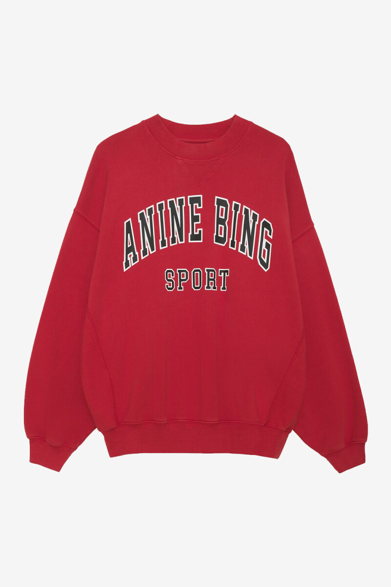 JACI SWEATSHIRT ANINE BING Rojo