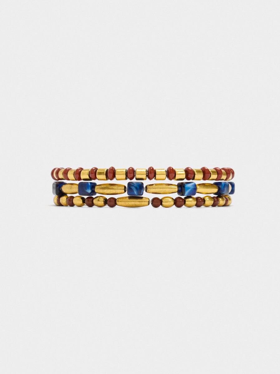 Set De Pulseras Elásticas - multicolor 