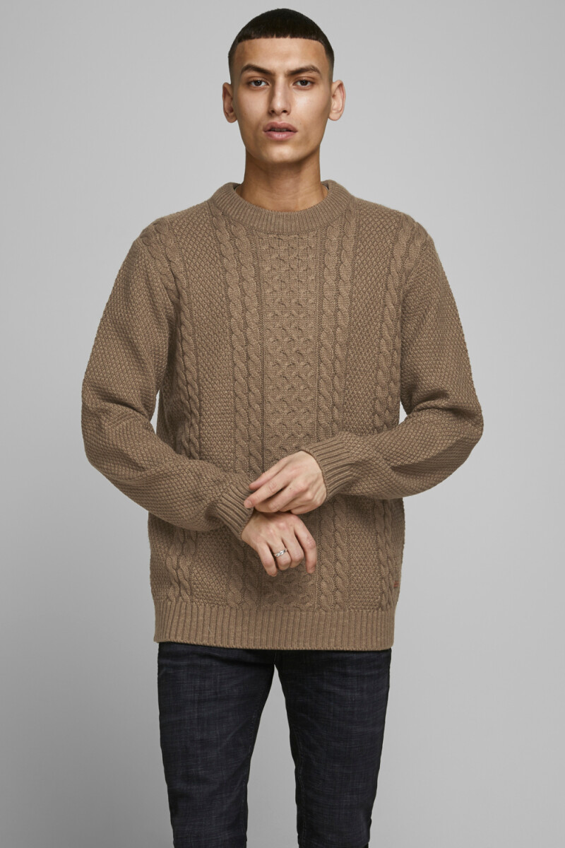 Sweater texturizado Sepia Tint