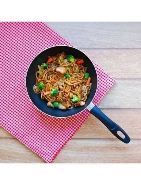 WOK D24x7CM 2L ALUMINIO CHILLI PLATA WOK D24x7CM 2L ALUMINIO CHILLI PLATA