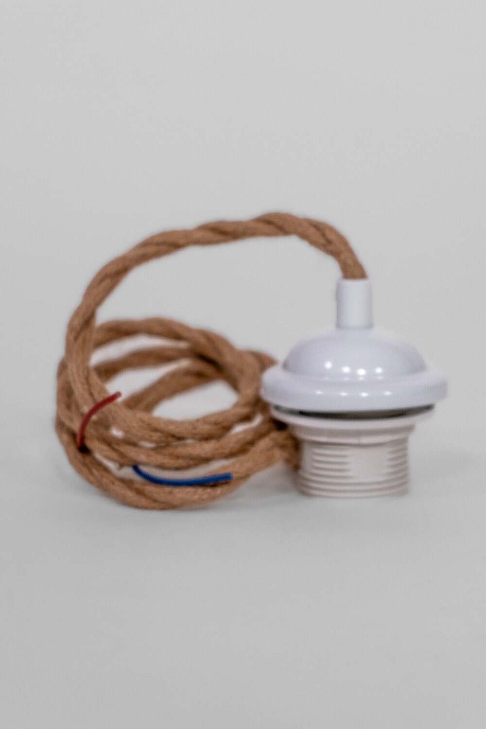 Portalámpara Portalámpara Cable Cuerda 1m, Caja Pvc 8 Color Unico