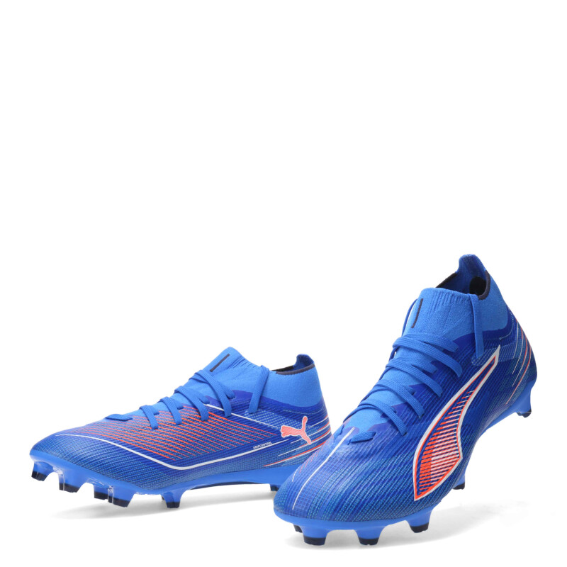 Championes de Hombre Puma Futbol 11 Ultra Match Azul - Blanco - Naranja