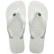 Sandalias Havaianas Brasil Unisex Blanco