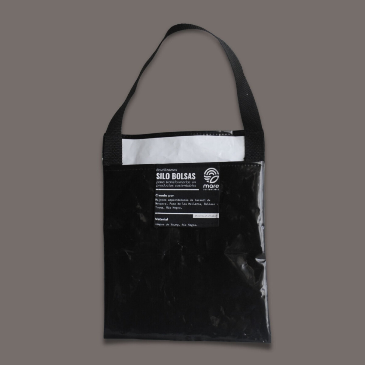 Bolsa residuo auto Mare Sustentables - Negra 